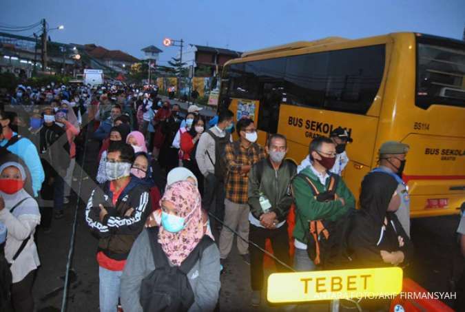 Besok Senin (20/7), BPTJ menambah armada bus gratis di stasiun-stasiun ini