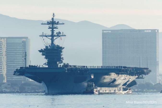 Pertama Kali Sejak 2017, AS Kirim Kapal Induk ke Semenanjung Korea