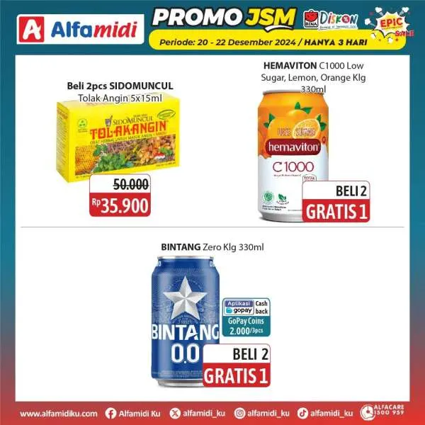 Promo JSM Alfamidi Periode 20-22 Desember 2024