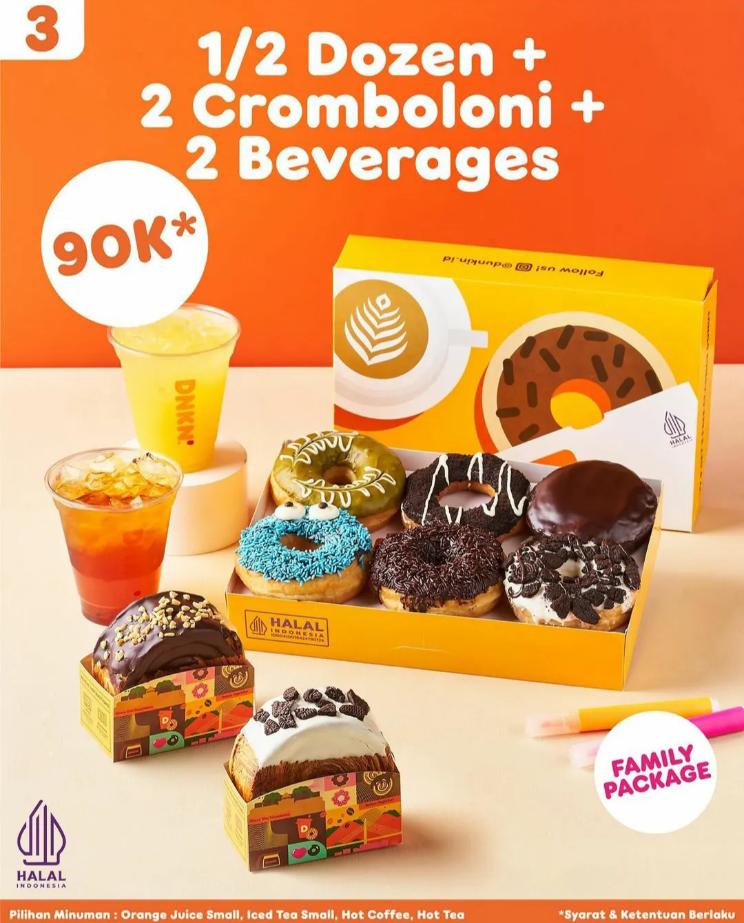 Promo Dunkin Paket Hemat di Bandung 3