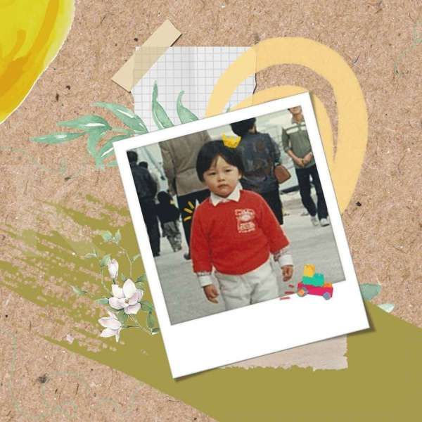 Foto masa kecil Hyun Bin, aktor drakor (drama Korea) Crash Landing On You yang sedang berulang tahun.