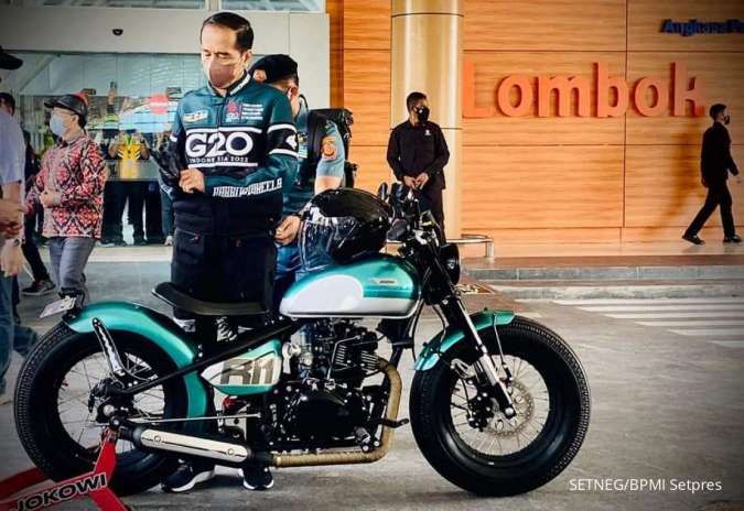 Persiapan MotoGP, Jokowi Tinjau Sirkuit Mandalika