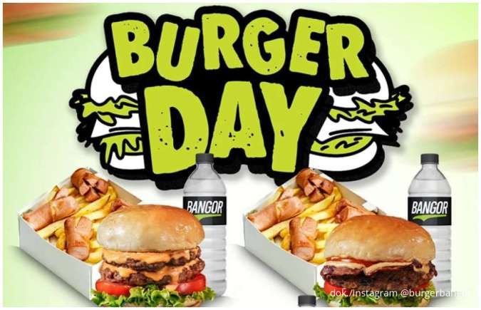  Burger Day Alert! Promo Burger Bangor 28-31 Mei, Burger + Sistangor + Minum Hemat