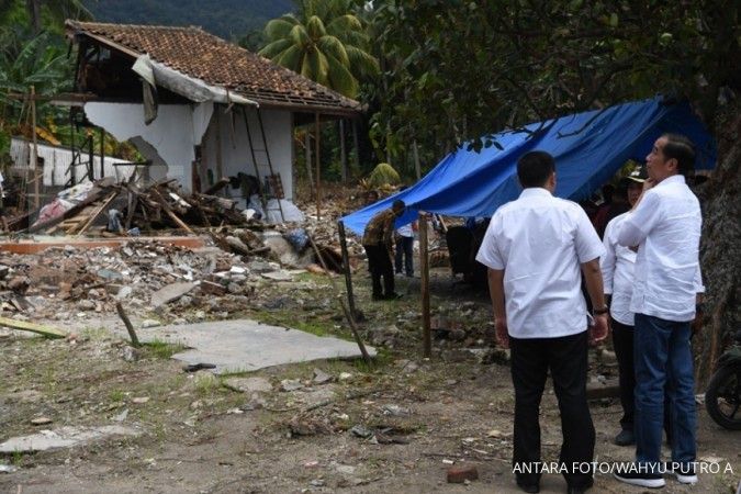 Jokowi: 90% warga terdampak tsunami di Lampung Selatan minta direlokasi