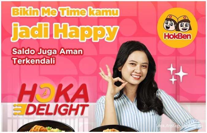 Promo Hokben Hoka Delight, Tersedia 4 Pilihan Menu Hanya Rp 15.000 Saja