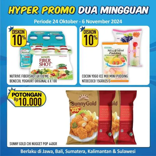 Promo Hypermart Dua Mingguan Periode 24 Oktober-6 November 2024