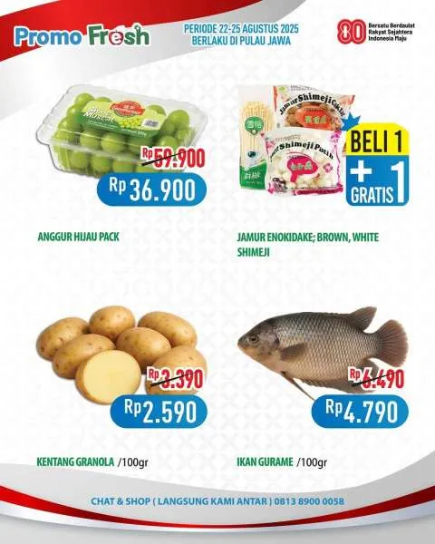 Promo JSM Hypermart Hyper Diskon Weekend Periode 22-25 Agustus 2025