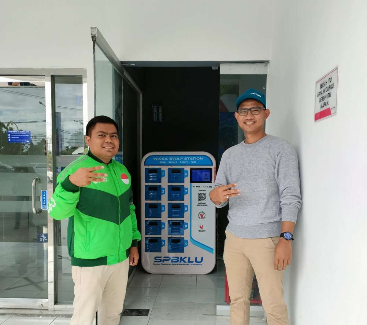 Gesits Jadi Motor Listrik Grab, SPBU Hayam Wuruk Bali Sediakan Swapping Station