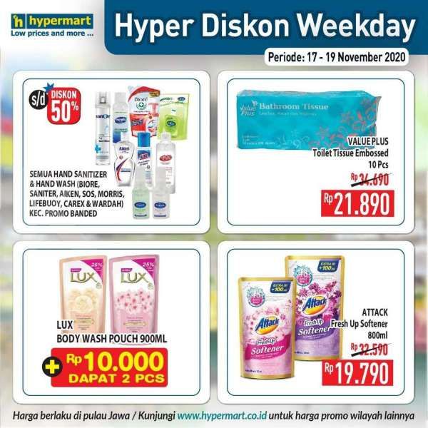 Promo Hypermart weekday 17-19 November 2020 