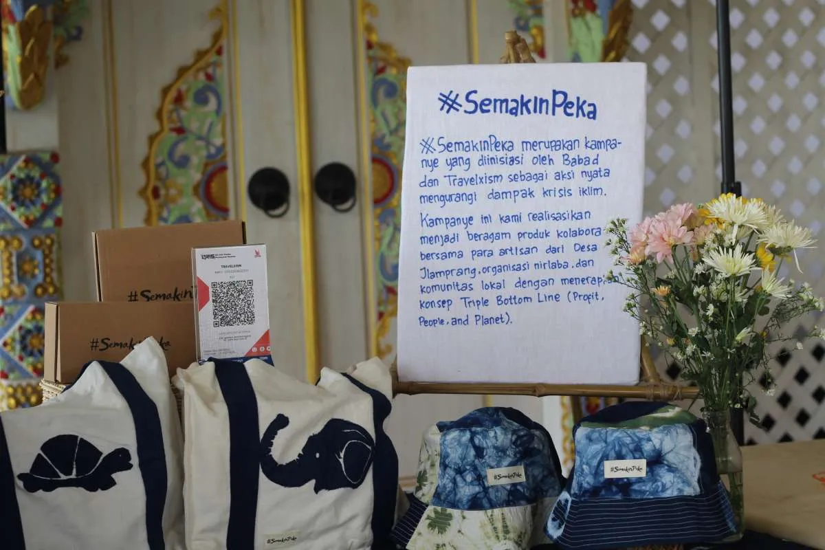 Peduli Krisis Iklim, Travelxism x Babad Luncurkan Produk Fesyen Ramah Lingkungan