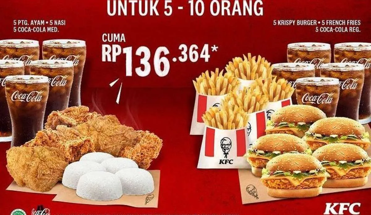 Promo KFC Terbaru di April 2022, Working Lunch Dinner untuk Bukber Harga Spesial