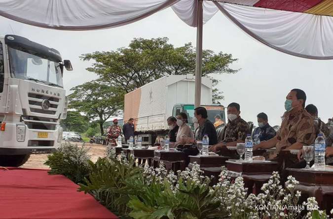 Investasi Depo Logistik Terpadu Dawuan di lahan Tommy Soeharto sudah capai Rp 2 M