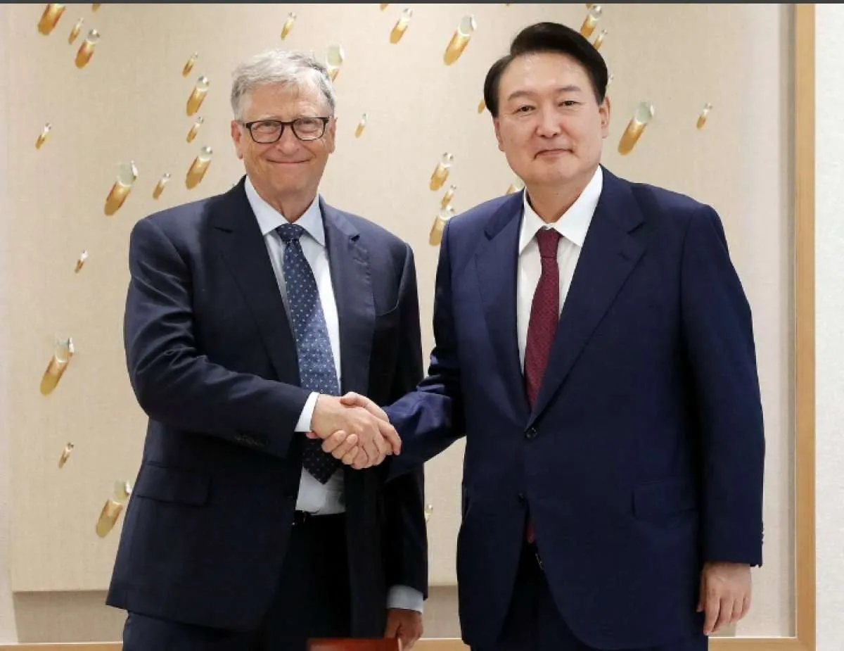 Bill Gates dan Korea Selatan Perluas Kemitraan Kesehatan Global