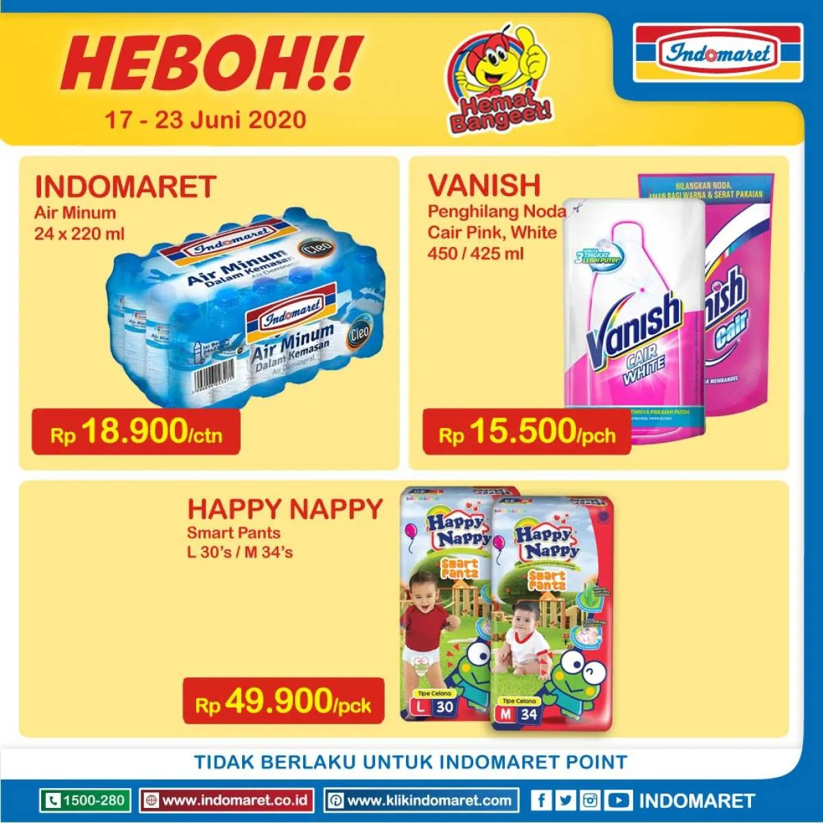 Promo Indomaret Harga Heboh paling baru, 17-23 Juni 2020!