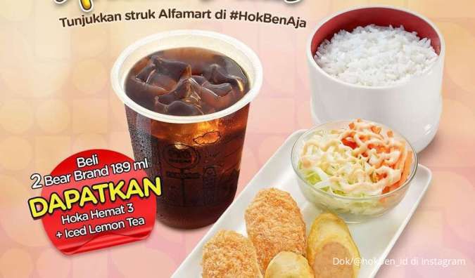 Promo HokBen x Alfamart Spesial Dine In Berakhir Besok, Makan Hemat Rp 28.000 Saja