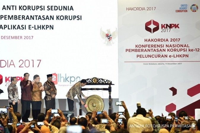 Jokowi heran banyak pejabat masih korupsi