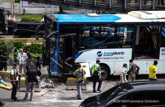 Buntut kecelakaan, Dirut Transjakarta hentikan sementara operasional bus dua operator