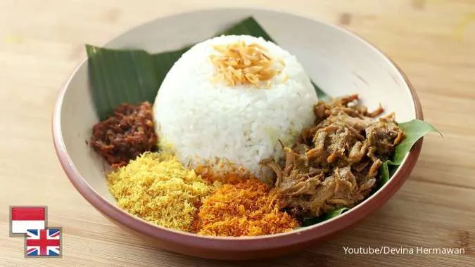 Resep Masakan Nusantara Nasi Krawu Komplit Khas Gresik