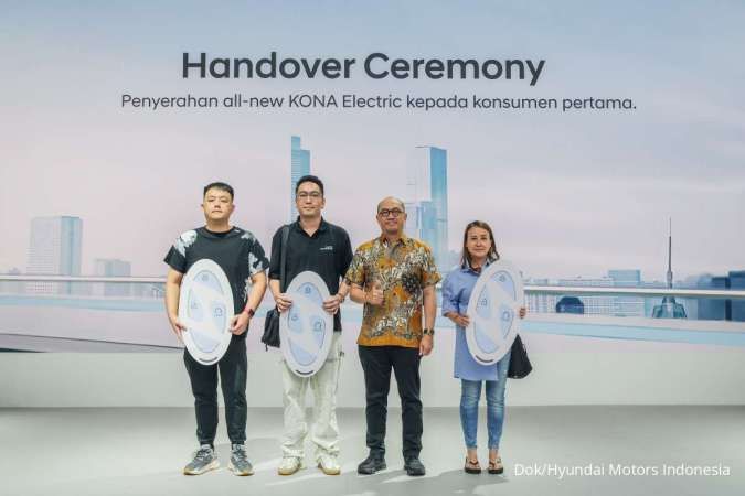 Hyundai Handover All-New KONA Electric ke Pelanggan&Sedia Unit Khusus Bluebird di IKN