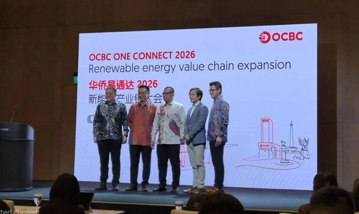 Bisnis Perusahaan China di Indonesia Tumbuh 80%, OCBC Bidik Energi Terbarukan.