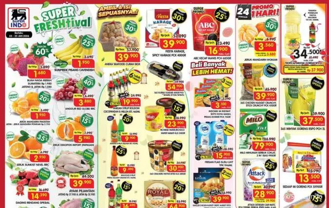 Katalog Promo Superindo Weekday Diskon hingga 45% Periode 28 September-1 Oktober 2026