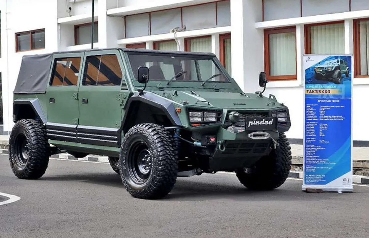 Pindad buka pemesaran mobil Maung untuk umum, berapa harga yang harus dibayar?