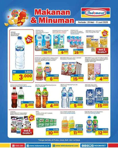 Promo Indomaret Super Hemat Periode 29 Mei-11 Juni 2025