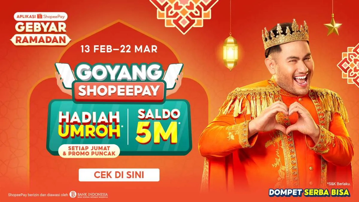 Ramadan Makin Seru dengan Pengalaman Interaktif Menguntungkan Main Goyang ShopeePay