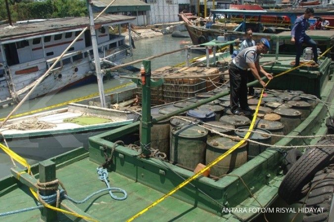 Jokowi:90% kapal yang berlayar di Indonesia ilegal