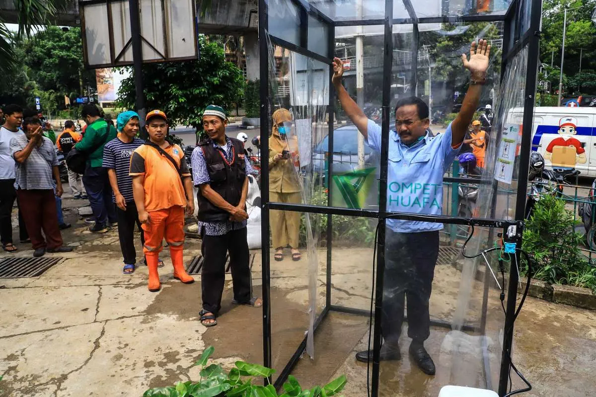 Merusak selaput lendir hingga sebabkan iritasi, WHO ingatkan risiko bilik disinfektan