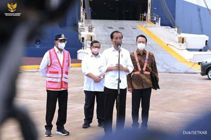 Lepas Ekspor Mobil dari Patimban, Jokowi: Industri Tetap Bergerak Meski Pandemi