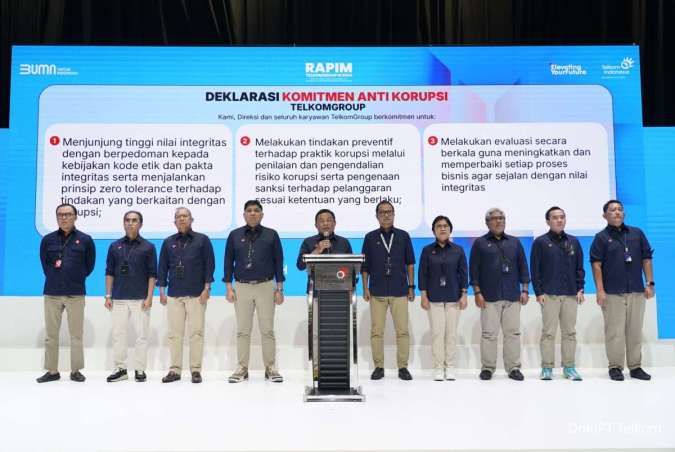 Jelang Peringatan Hakordia 2024, TelkomGroup Deklarasikan Komitmen Anti Korupsi