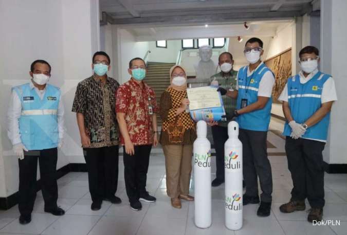 PLN salurkan bantuan oksigen ke sejumlah RS di Jawa Tengah