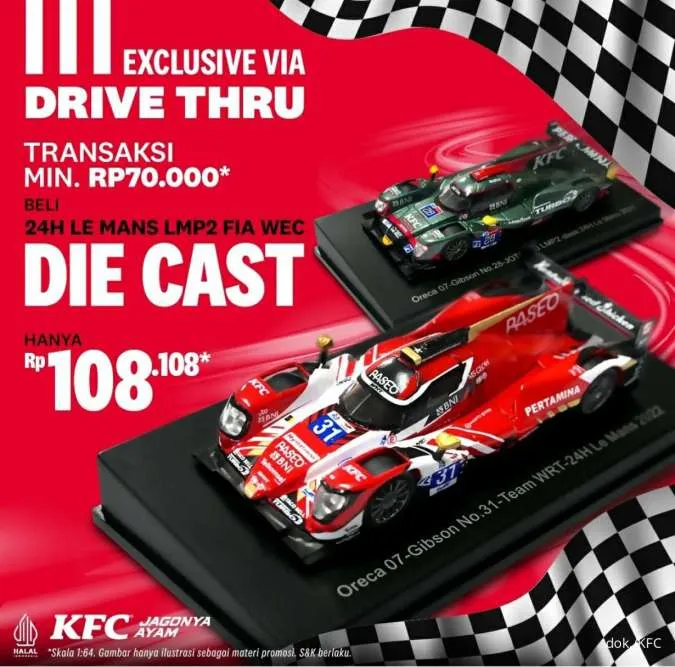 Promo KFC Die Cast