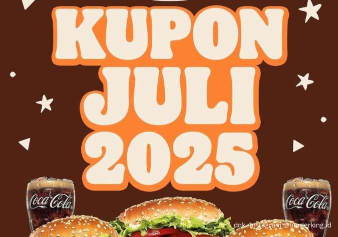 Daftar Promo Burger King Kupon Juli 2025: Cukup Tunjukkan ke Kasir, Langsung Hemat
