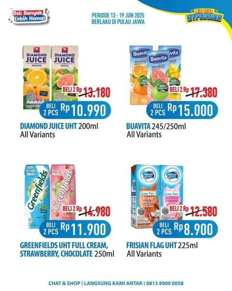 Promo Hypermart Beli Banyak Lebih Hemat Periode 13-19 Juni 2025