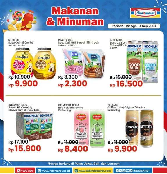 Promo Indomaret Super Hemat 22 Agustus-4 September 2024