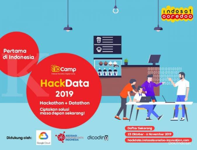 Pertama di Indonesia, Hackdata Indosat Ooredoo Resmi Dibuka
