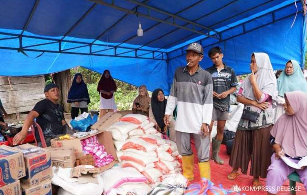 BNPB Pastikan 849 Ribu Pengungsi Tertangani