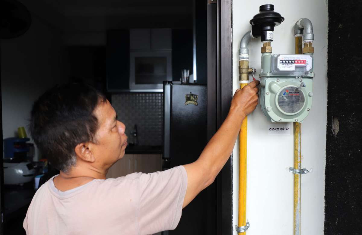 Jaringan Gas Rumah Tangga Sumbang Penghematan Subsidi Negara