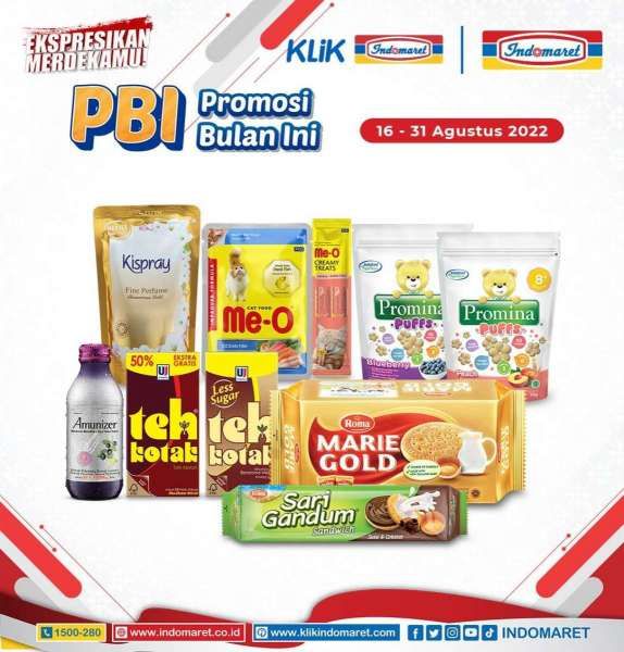 Promo Indomaret 16-31 Agustus 2022, Nikmati Penawaran Beli 1 Gratis 1