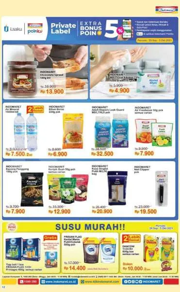 Promo Indomaret Super Hemat 29 September-5 Oktober 2021