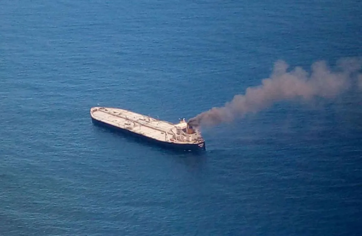 Tanker dan Kapal Kargo Bertabrakan di Lepas Pantai Inggris, Sebabkan Kebakaran