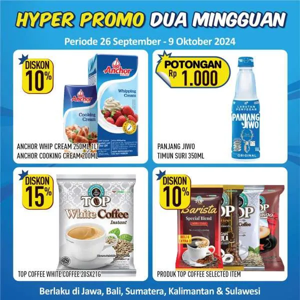 Promo Hypermart Dua Mingguan Periode 26 September-9 Oktober 2024