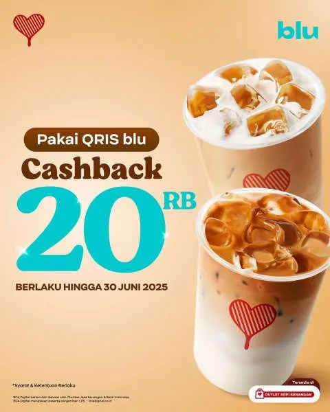 Promo Kopi Kenangan dengan Blu