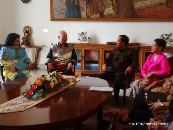 Jokowi bertemu PM Najib di Istana Bogor
