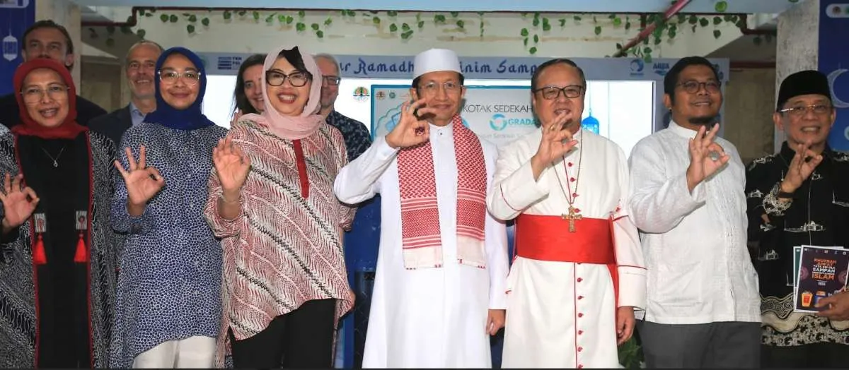 Danone-AQUA Bersama Pemerintah, UNDP&Tokoh Agama Dorong Kelola Sampah di Rumah Ibadah