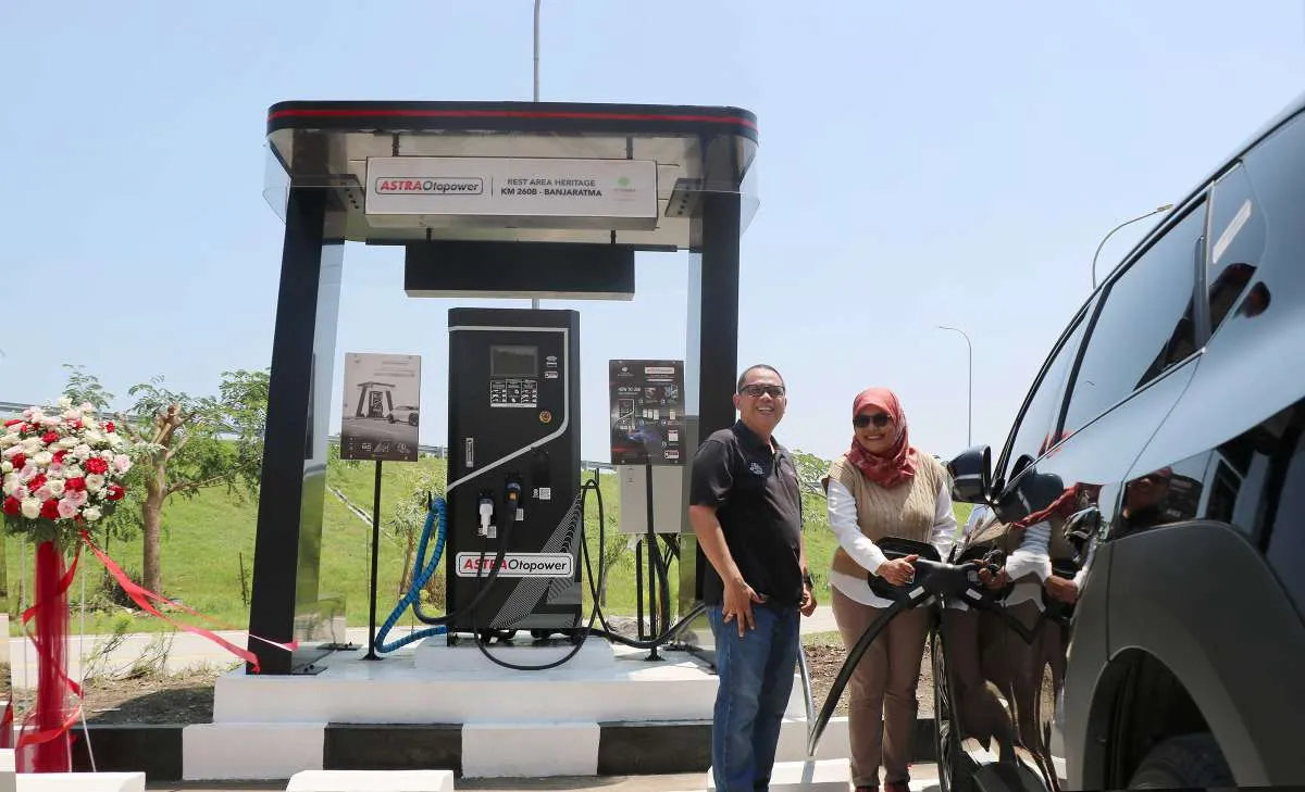 AUTO Perluas Jaringan Pengisian Daya KBLBB di Rest Area Heritage KM 260 B Banjaratma