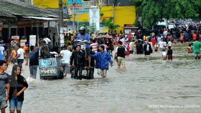 Jakarta will install five flood warning system