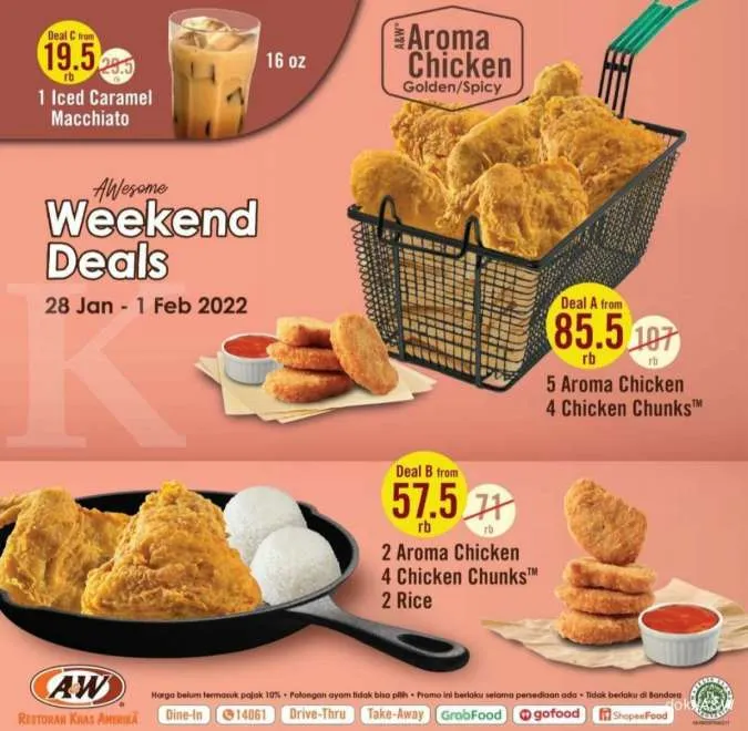 Promo A&W Spesial Imlek